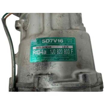 Recambio de compresor aire acondicionado para seat ibiza (6k1) 1.9 tdi referencia OEM IAM 1J0820803F  