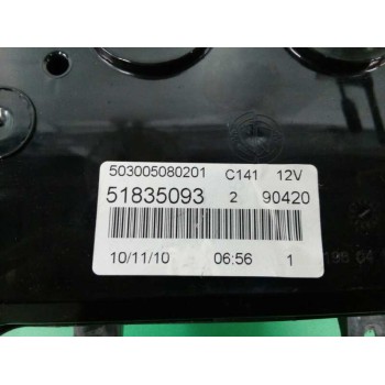 Recambio de cuadro instrumentos para lancia delta (181) oro referencia OEM IAM 51835093  