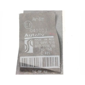 Recambio de cinturon seguridad trasero izquierdo para fiat punto (evo) (199) 1.2 cat referencia OEM IAM 735495510 616789100A 