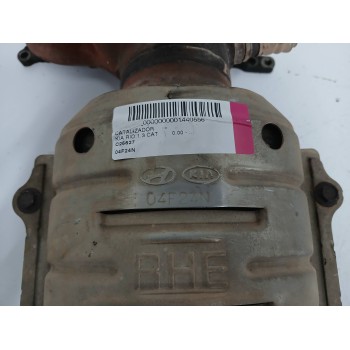Recambio de catalizador para kia rio 1.3 cat referencia OEM IAM 04F24N 4E21 