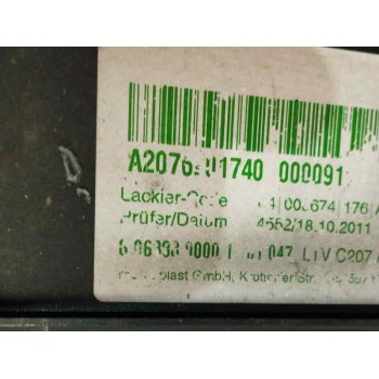 Recambio de faldon lateral para mercedes-benz clase e coupe (w207) 2.1 cdi e220 referencia OEM IAM A2076901740 IZQUIERDO 