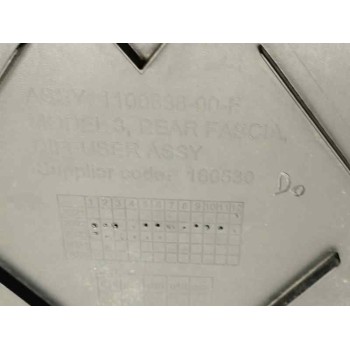 Recambio de cubrecarter para tesla model 3 (5yj3) ev referencia OEM IAM 110083800F 160530 TRASERO