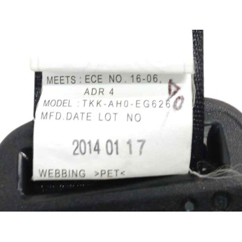 Recambio de cinturon seguridad trasero central para infiniti q50 2.2 diesel cat referencia OEM IAM TKKAH0EG626  