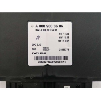 Recambio de modulo electronico para mercedes-benz clase a (w176) a 200 d motorsport edition (176.008) referencia OEM IAM A000900
