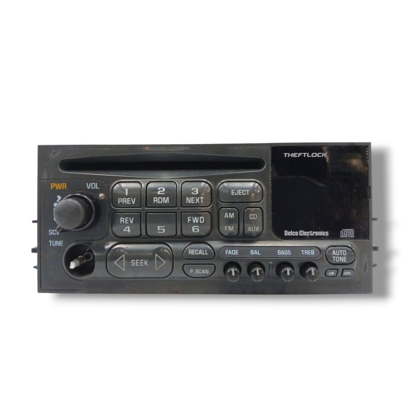 Recambio de sistema audio / radio cd para chevrolet express autobús 5.3 2500 referencia OEM IAM 16265895 OBSERVAR FOTO 