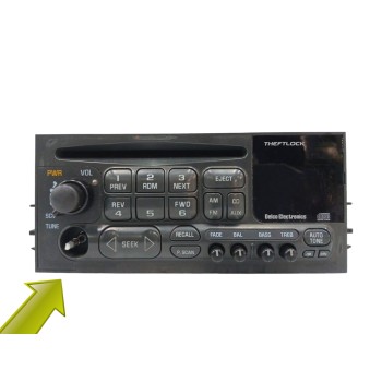 Recambio de sistema audio / radio cd para chevrolet express autobús 5.3 2500 referencia OEM IAM 16265895 OBSERVAR FOTO 