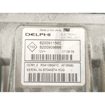 Recambio de centralita motor uce para renault clio iii authentique referencia OEM IAM 8200911560  