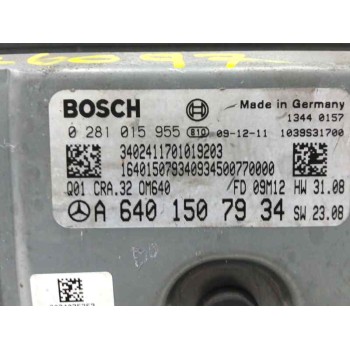 Recambio de centralita motor uce para mercedes-benz clase b (w245) 2.0 cdi cat referencia OEM IAM A6401507934 0281015955 