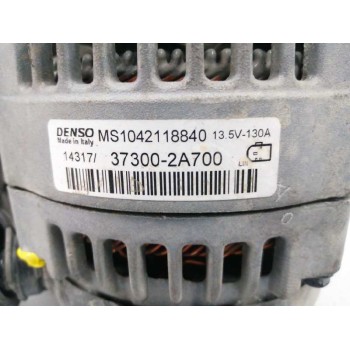 Recambio de alternador para hyundai tucson 1.7 crdi cat referencia OEM IAM 373002A700 MS1042118840 130A