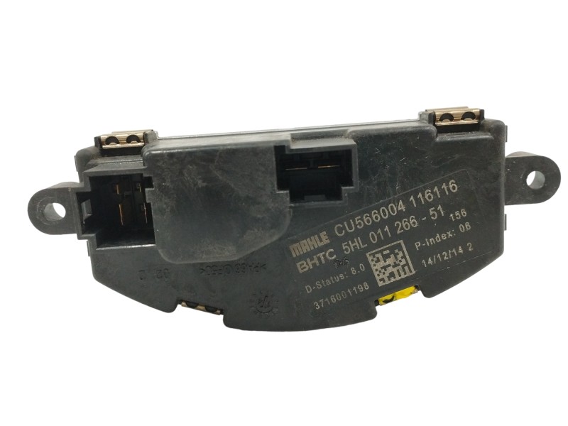 Recambio de resistencia calefaccion para mercedes-benz vito kasten 1.6 cdi cat referencia OEM IAM 5HL01126651 Recambio de resistencia calefaccion para mercedes-benz vito kasten 1.6 cdi cat referencia OEM IAM 5HL01126651