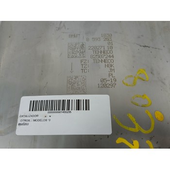 Recambio de catalizador para bmw serie x1 (f48) referencia OEM IAM 8593253 22827110 