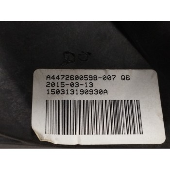 Recambio de palanca cambio para mercedes-benz vito kasten 1.6 cdi cat referencia OEM IAM A4472600598  