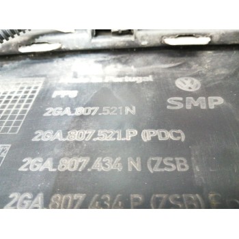 Recambio de paragolpes trasero para volkswagen t-roc 1.0 tsi referencia OEM IAM 2GA807301AB 2GA807521N 2GA807521