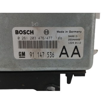 Recambio de centralita motor uce para opel frontera a 2.4 cat referencia OEM IAM 91147536 0261203476 