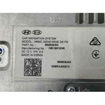 Recambio de sistema navegacion gps para kia niro i (de) e-niro referencia OEM IAM 96560Q4340  