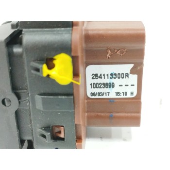 Recambio de mando elevalunas delantero izquierdo para renault clio iv 0.9 referencia OEM IAM 254113300R ENCHUFE MARRON 