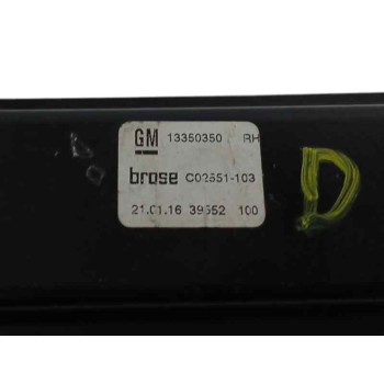 Recambio de elevalunas delantero derecho para opel adam 1.4 16v cat (a 14 xel / ldd / l2z) referencia OEM IAM 13350350  