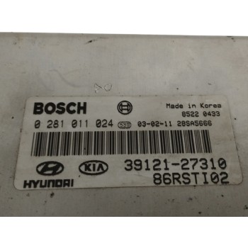 Recambio de centralita motor uce para kia carens 2.0 turbodiesel cat referencia OEM IAM 3912127310 0281011024 