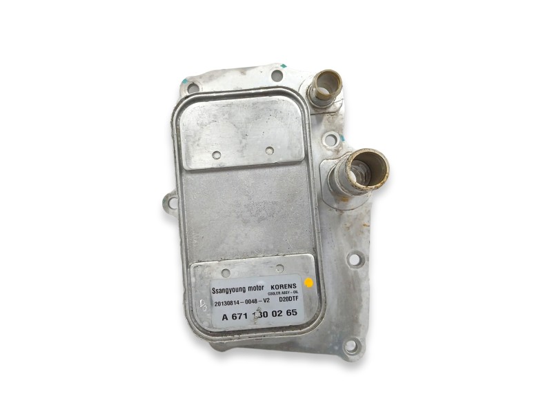 Recambio de enfriador aceite motor para ssangyong rodius xdi premium referencia OEM IAM A6711800265  