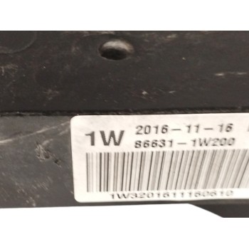 Recambio de refuerzo paragolpes trasero para kia rio iii (ub) 1.2 cvvt referencia OEM IAM 866311W200  