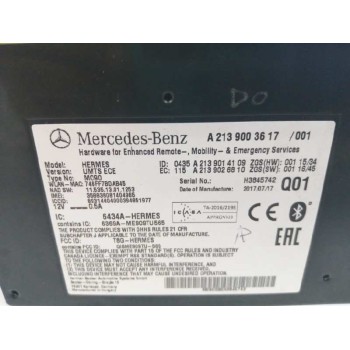 Recambio de modulo electronico para mercedes-benz clase a (w176) a 200 d motorsport edition (176.008) referencia OEM IAM A213900