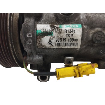 Recambio de compresor aire acondicionado para peugeot 207 sw confort referencia OEM IAM 9651910980 1351F SD6C12