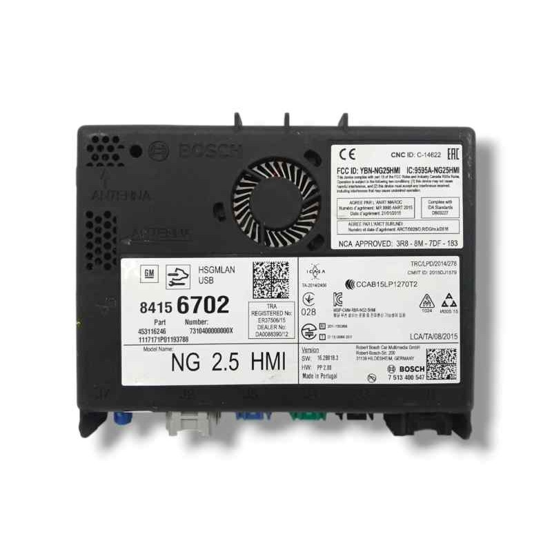 Recambio de modulo electronico para opel mokka x (j13) 1.4 (_76) referencia OEM IAM 84156702 7513400547 