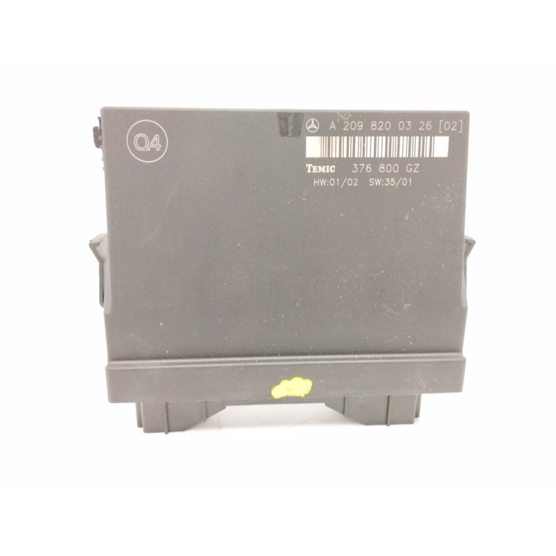 Recambio de modulo electronico para mercedes-benz clase clk (w209) coupe 2.7 cdi 20v cat referencia OEM IAM A2098200326  