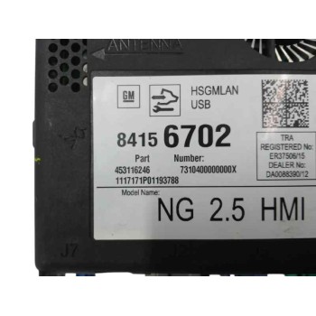 Recambio de modulo electronico para opel mokka x (j13) 1.4 (_76) referencia OEM IAM 84156702 7513400547 