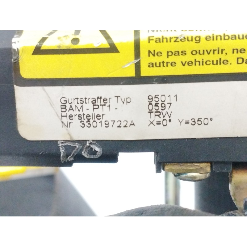 CINTURON SEGURIDAD DELANTERO DERECHO