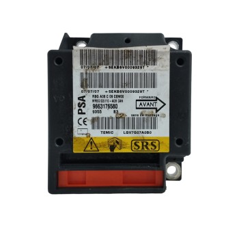 Recambio de centralita airbag para peugeot 1007 1.4 hdi referencia OEM IAM 9663176580  