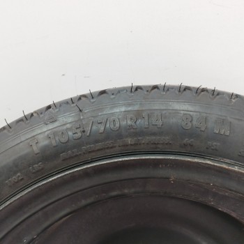 Recambio de neumatico repuesto para volkswagen polo berlina (6n1) 1.4 referencia OEM IAM 6N0601025G 3,5J14H2 ET42 