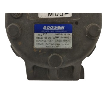 Recambio de compresor aire acondicionado para kia sportage 2.0 crdi referencia OEM IAM 162502920K  