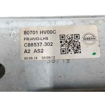 Recambio de elevalunas delantero izquierdo para nissan qashqai ii (j11, j11_) 1.3 dig-t referencia OEM IAM 80701HV00C  