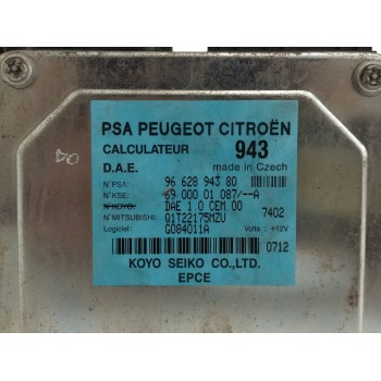 Recambio de modulo electronico para peugeot 1007 1.4 hdi referencia OEM IAM 9662894380  