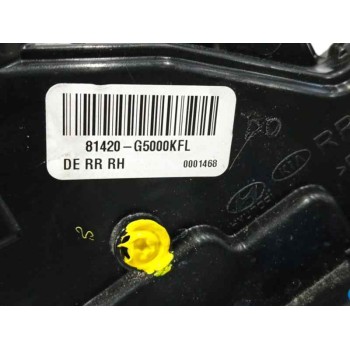 Recambio de cerradura puerta trasera derecha para kia niro i (de) e-niro referencia OEM IAM 81420G5000 81420G5000KFL 