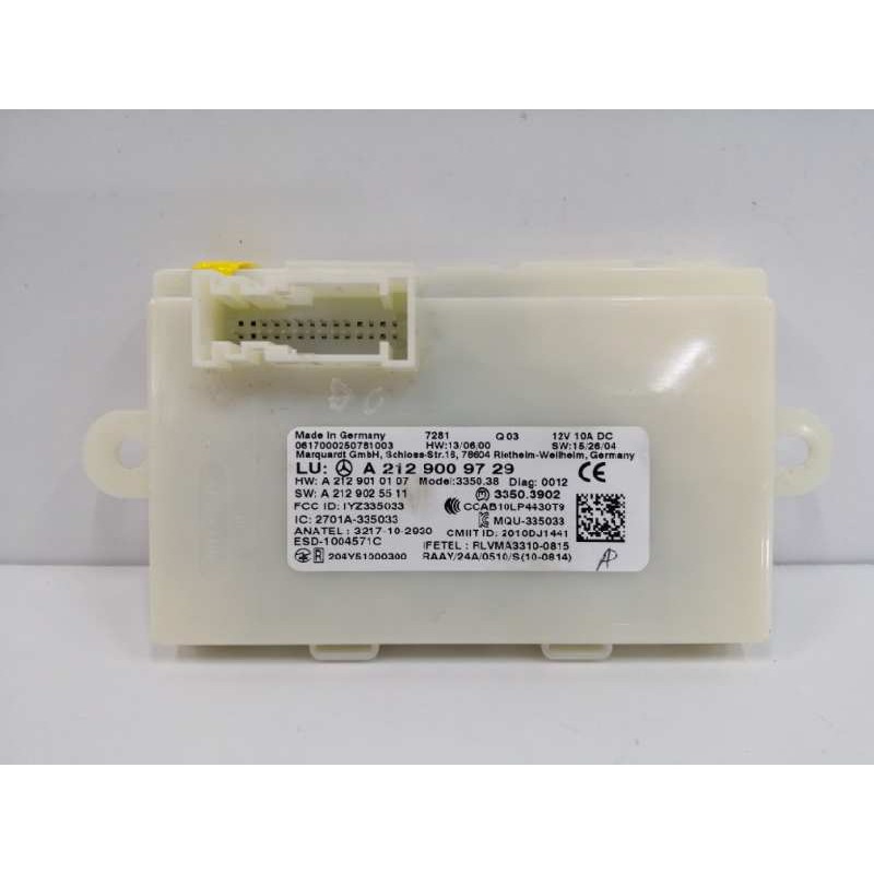 Recambio de modulo electronico para mercedes-benz clase a (w176) a 200 d motorsport edition (176.008) referencia OEM IAM A212900