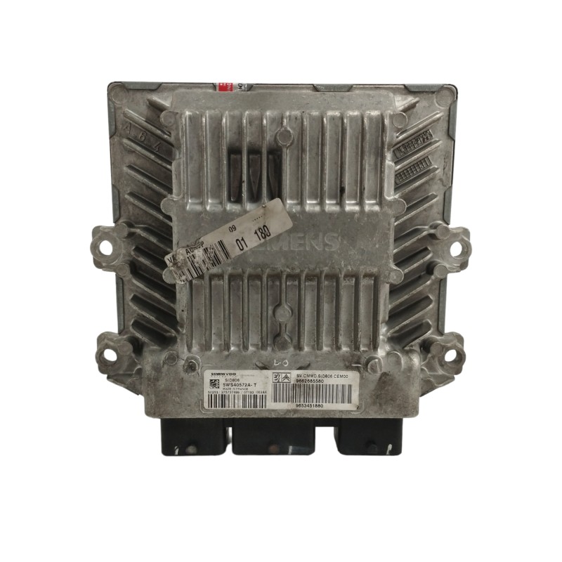 Recambio de centralita motor uce para peugeot 1007 1.4 hdi referencia OEM IAM 9662685580 5WS40572A 