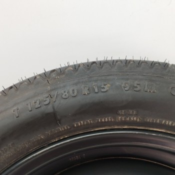 Recambio de neumatico repuesto para ford fusion (ju_) 1.6 tdci referencia OEM IAM 98ABNB 4JX15X40 