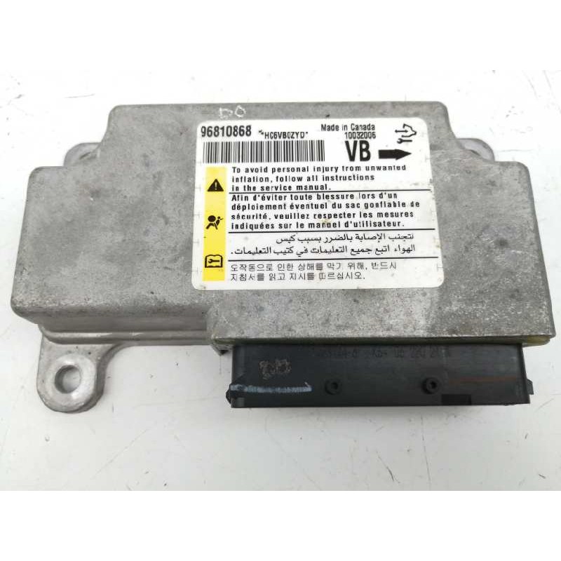 Recambio de centralita airbag para opel antara 2.0 cdti cat (z 20 dmh / llw) referencia OEM IAM 96810868  