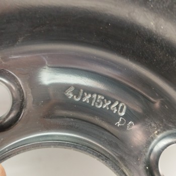 Recambio de neumatico repuesto para ford fusion (ju_) 1.6 tdci referencia OEM IAM 98ABNB 4JX15X40 