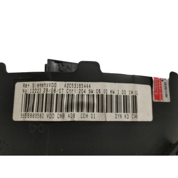 Recambio de cuadro instrumentos para peugeot 1007 1.4 hdi referencia OEM IAM 9658889580  