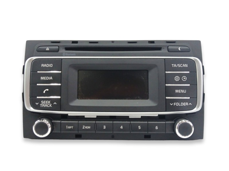 Recambio de sistema audio / radio cd para kia rio 1.2 cat referencia OEM IAM 961701W770CA BOTON DESGASTADO Recambio de sistema audio / radio cd para kia rio 1.2 cat referencia OEM IAM 961701W770CA BOTON DESGASTADO