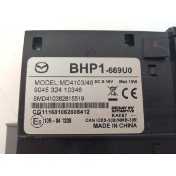 Recambio de modulo electronico para mazda 3 lim. () style referencia OEM IAM BHP1669U0 AUXILIAR, USB, SD 
