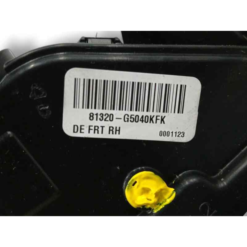 CERRADURA PUERTA DELANTERA DERECHA OBSERVAR FOTO KFK