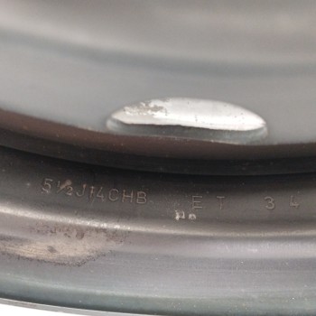 Recambio de llanta para peugeot 206 berlina xt referencia OEM IAM  5,5J14CHB ET34 