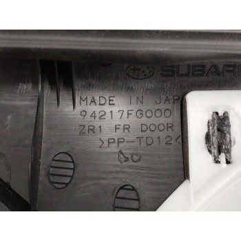 Recambio de guarnecido puerta delantera derecha para subaru impreza g12 2.0 diesel cat referencia OEM IAM 94217FG000 NEGRO 