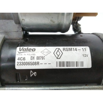 Recambio de motor arranque para renault clio iv 1.5 dci diesel fap referencia OEM IAM 233006508R  