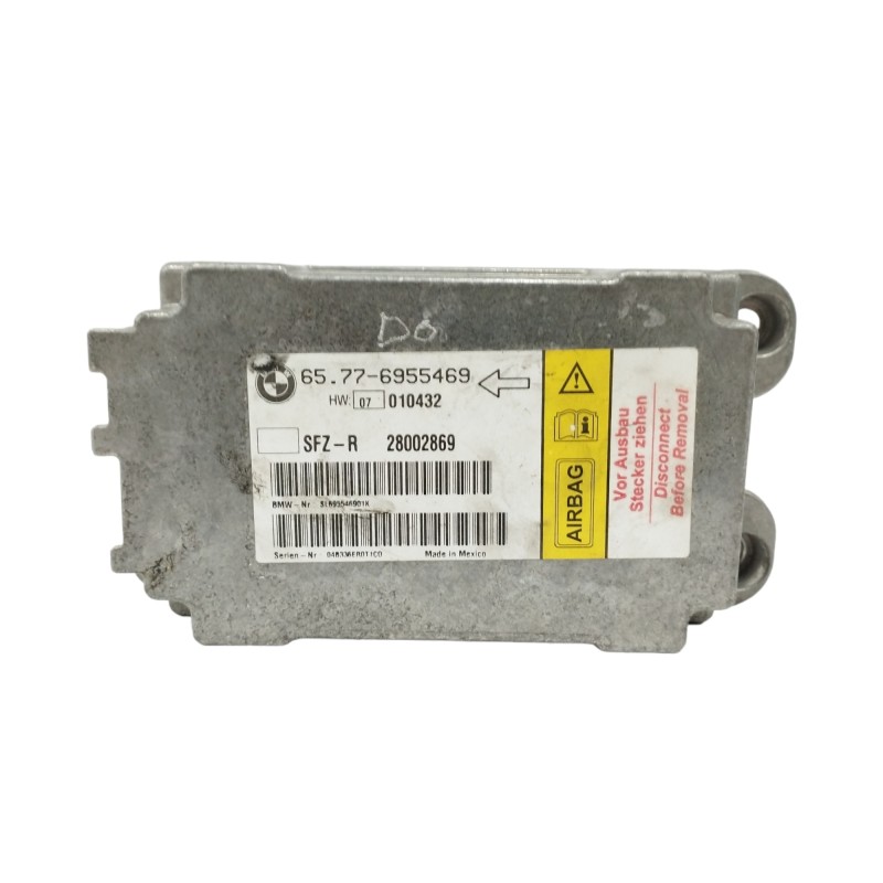 Recambio de centralita airbag para bmw serie 6 cabrio (e64) 3.0 cat (n52) referencia OEM IAM 65776955469 28002869 