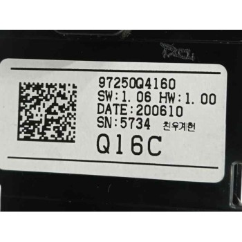 Recambio de mando climatizador para kia niro i (de) e-niro referencia OEM IAM 97250Q4160  